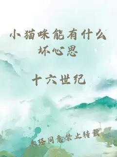 小貓咪能有什么壞心思